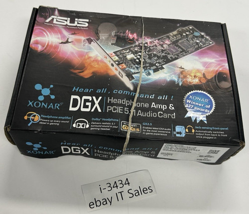 Asus xonar pcie 1 channel - asus, 5.1