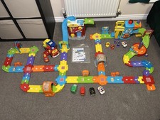 Vtech Toot Toot Drivers Super City - Complete With Inst & EXTRA VEHICLES!