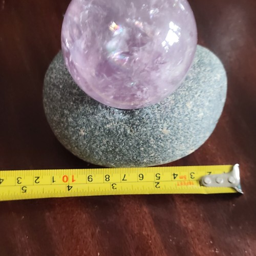 Amethyst purple grey crystal - amethyst,