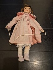 Porcelain Doll Girl with Skipping Rope