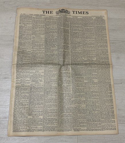 The times newspaper - times,