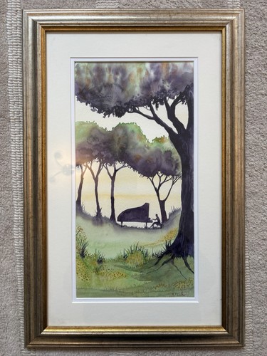 Original artwork framed - original,
