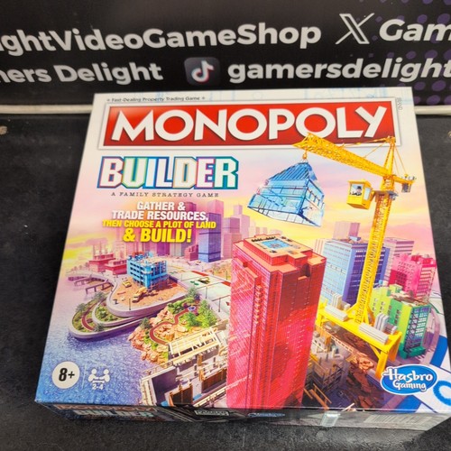 Monopoly builder board game - builder,