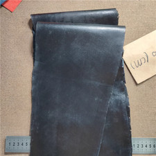 1X Black Real Snake Skin