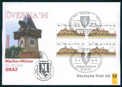 German post exhibition cover - german,