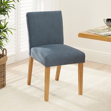 Monty Blue Fabric Dining Chair