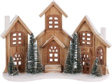 LED Wooden Christmas House