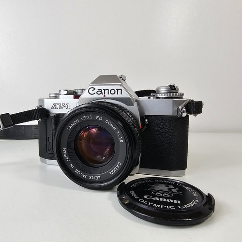 Canon 35mm slr film - av-1,