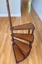 Vintage spiral wooden - spiral, library