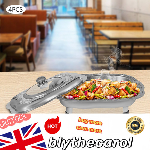 4pcs buffet food plates - 4pcs,