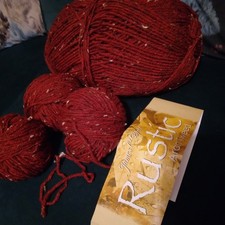 James C Brett Rustic Wool Aran