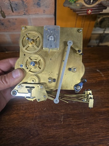 Antique clock mechanism with - mechanism, 8