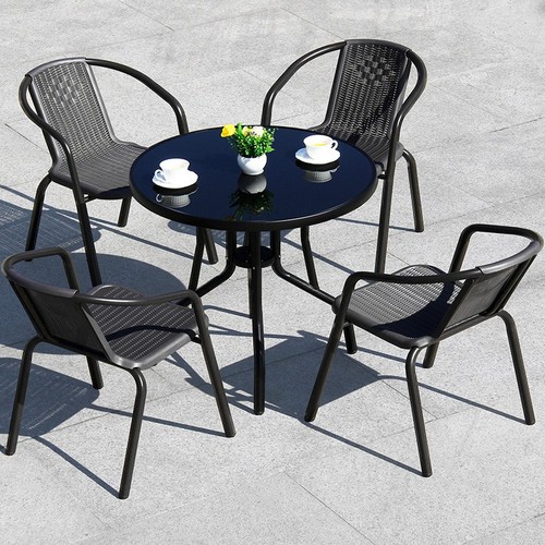 Set rattan garden dining - of, 4