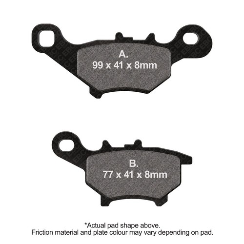 Ebc scooter organic brake - ebc,