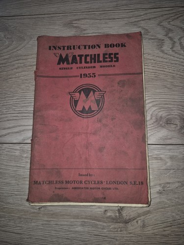 Vintage 1955 matchless - vintage,