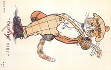 Picture Postcard, Golfiana, Caddie Sir? (Repro)