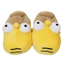 Sizes 35-41 Gift Slippers Shoe Novelty Head Shaped Mens Homer Simpson 3D Novelty