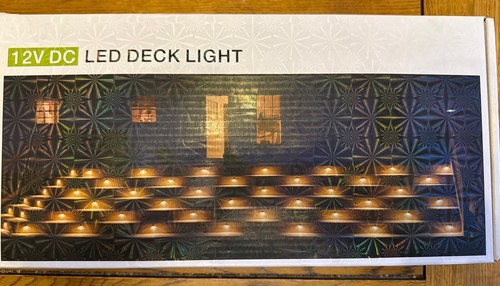 Decking lights rgb 45mm led - rgb,