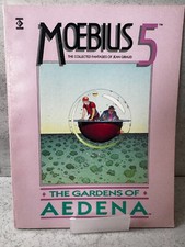 Moebius 5: The Gardens of Aedena Titan Books 1988 Jean Giraud Graphic Novel