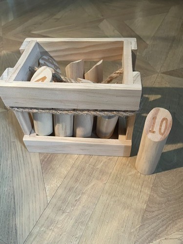 Wooden molkky game - wooden,