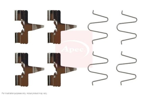 Apec rear brake pad fitting - apec,