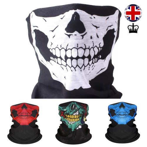 Snood halloween skeleton mask - halloween,