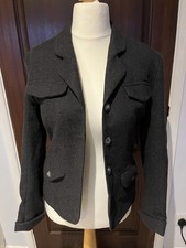 Ladies Uk 10 Grey Jacket -