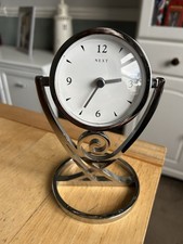 Next Chrome Clock . Great Quality Item