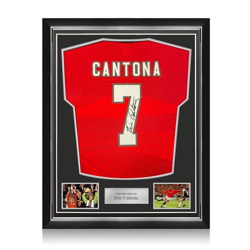 Eric cantona signed - cantona, manchester
