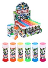Box of 36 Football Bubble Tubs