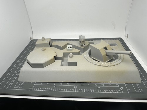 Airfix gun emplacement - ,
