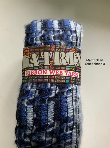 Matrix scarf ribbon web - ribbon,