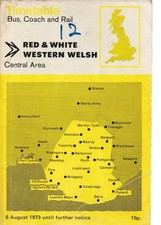 RED & WHITE/WESTERN WELSH BUS