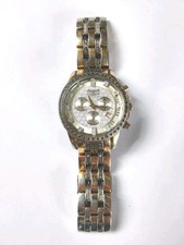 Ingersoll Diamond Special 00129 Gold Plated Chronograph Quartz Mens Wrist Watch