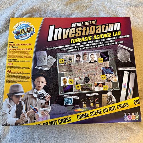 Wild science crime scene - crime,