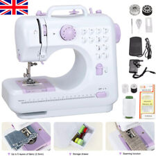Electric Sewing Machine Portable Mini 12 Stitches Pedal Household for Beginner