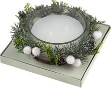 Christmas Candle Centrepiece