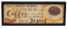 Coffee and Jesus Rustic