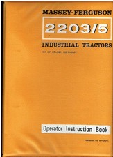 MASSEY FERGUSON 2203 2205
