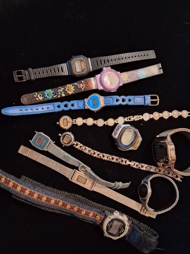 Lot digital watches - watches, vintage