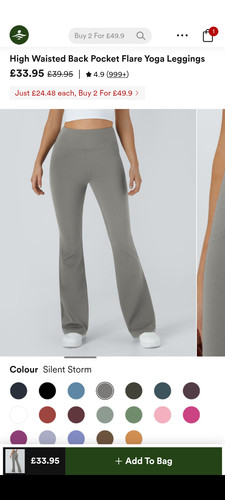 1pair womens hilara flared - 1pair,