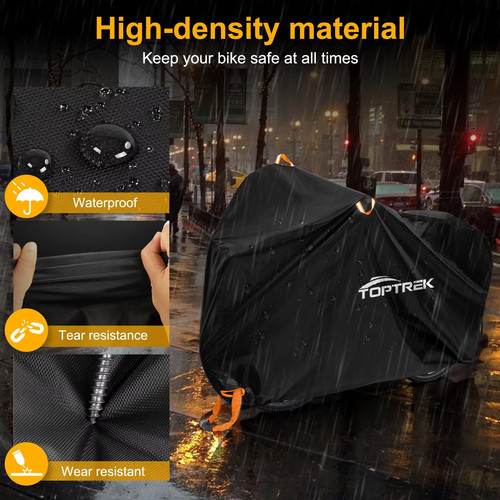 Toptrek bike cover 210t - bike,