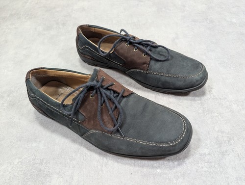 Clarks suede leather boat - leather,