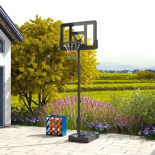 Adjustable basketball hoop - adjustable, and