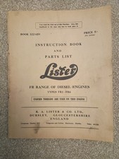 Lister Instruction Book &