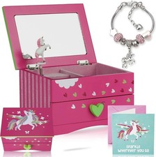 Pink Unicorn Musical jewellery