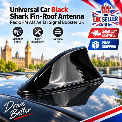 Universal car black shark - universal,