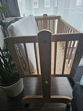 Baby Cot Wooden With