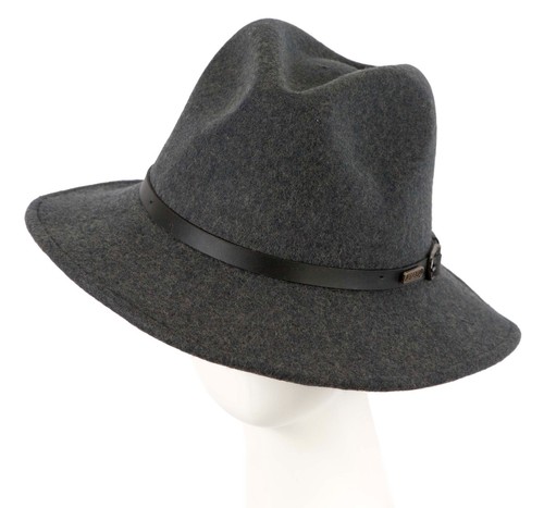 Dark grey australian wool - dark, wide