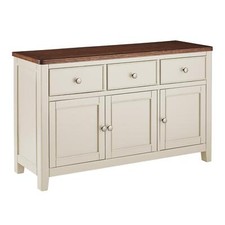 Wide Sideboard with Oak Top 3